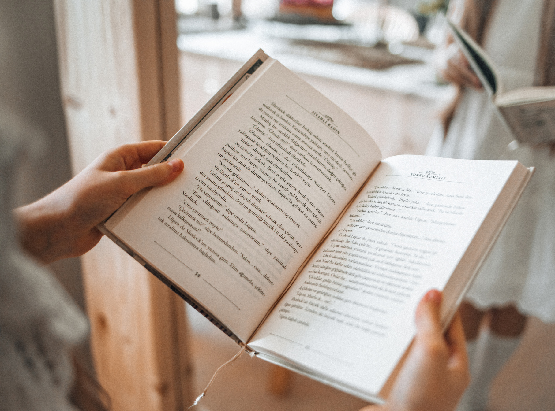 Person Reading a Book